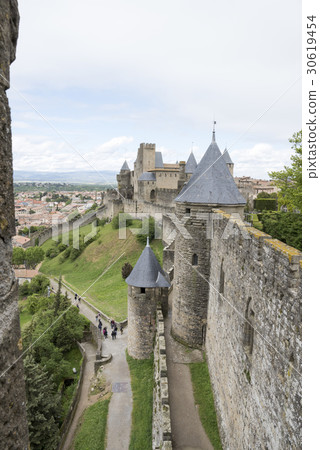 Historic fortified city Carcassonne 30619454