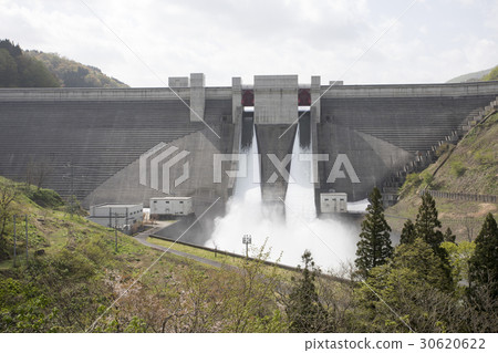 Water discharge of Tsuruoka city Yamagata prefecture Tsukioka city 30620622