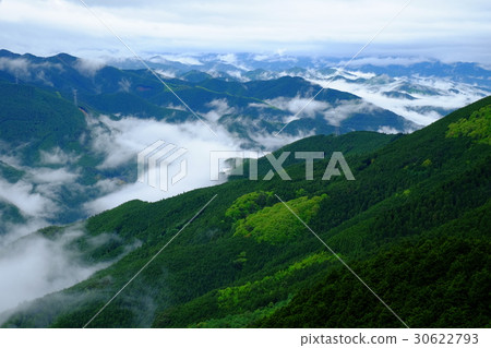 雨後的黑岳谷（奈良縣吉野郡黑岳村） 30622793
