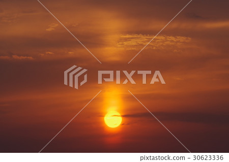 夕陽 夕陽 30623336