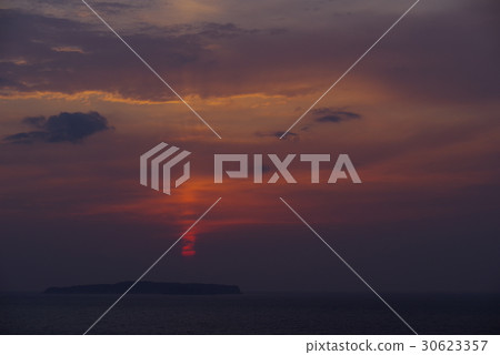 夕陽 夕陽 30623357