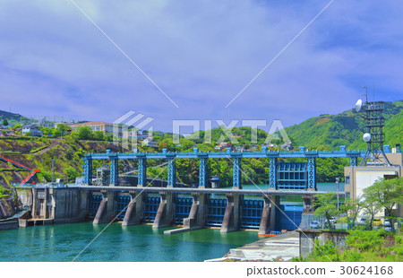 Fresh green Ikeda Dam Fresh green Ikeda Dam 30624168