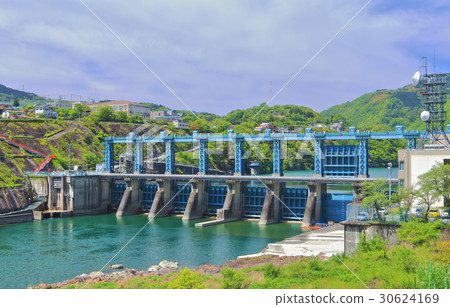 Fresh green Ikeda Dam Fresh green Ikeda Dam 30624169