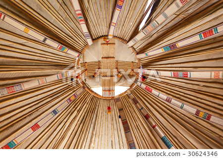 the frame of the Yurt 30624346