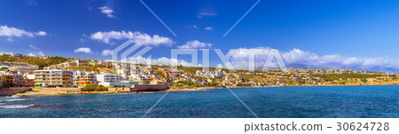 Greek architecture in Rethymno, Crete, Greece 30624728