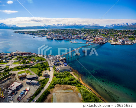 Bridge of city Tromso, Norway Bridge of city Tromso, Norway 30625682