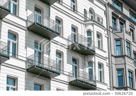 apartment building facade Berlin, 30626720