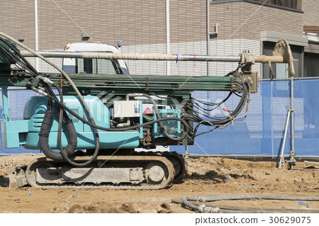 房屋建築施工樁打樁機小 房屋建築施工樁打樁機小 30629075