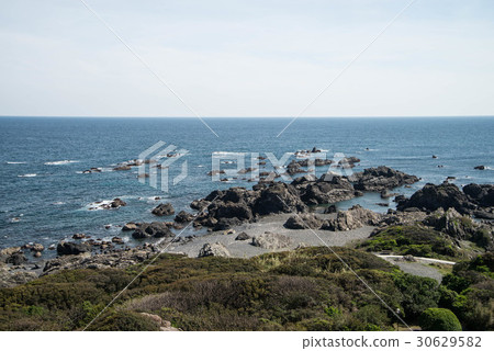 地質遺產室戶地質公園世界地質公園室戶半島看到1600萬年前海底的狀態 30629582