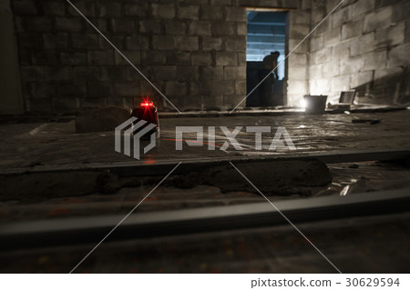 Floor flatness level measuring electronic device 30629594