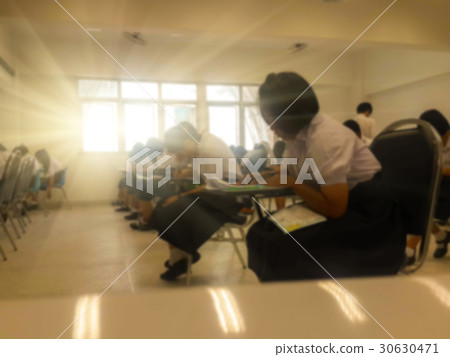 Blur abstract background of examination room Blur abstract background of examination room 30630471