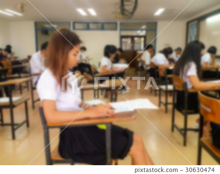 Blur abstract background of examination room Blur abstract background of examination room 30630474