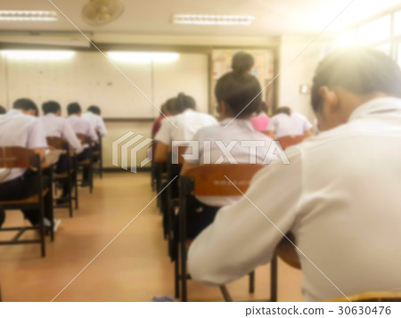 Blur abstract background of examination room 30630476