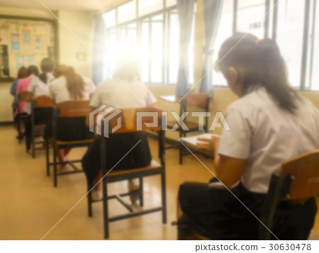 Blur abstract background of examination room 30630478