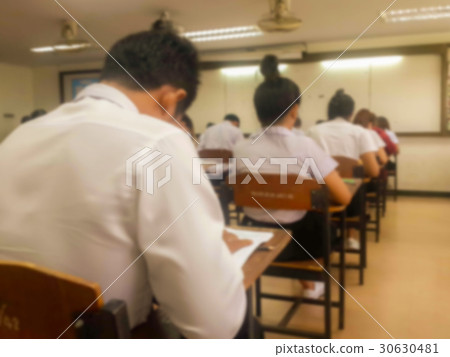 Blur abstract background of examination room 30630481