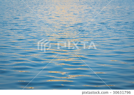 Reflection of water at sunset 30631796