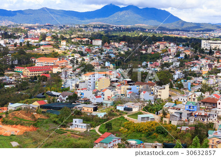 Dalat city, view from Robin hill, Dalat, Lam Dong Dalat city, view from Robin hill, Dalat, Lam Dong 30632857