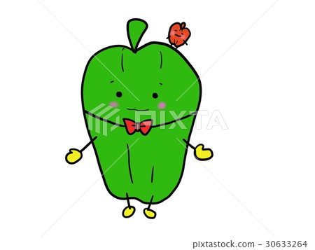 Green peppers and paprika ☆ 30633264