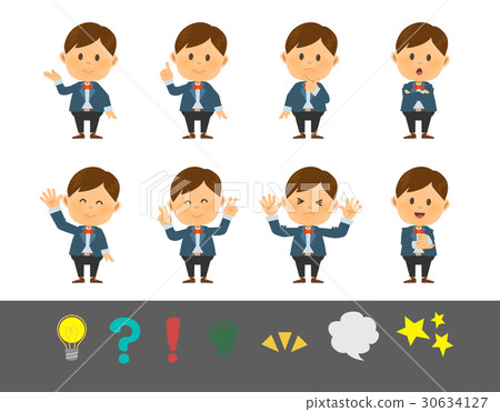 8種正式男孩擺姿勢 8種正式男孩擺姿勢 30634127