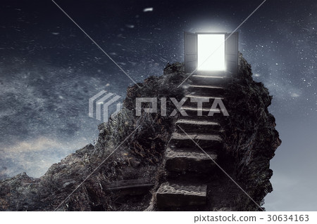 Success and spirituality concept 30634163