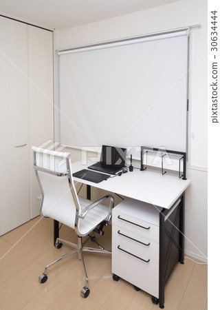 Petit entrepreneur with private business owners apartment opened home, bright home Office with white tone SOHO freelance Petit entrepreneur with private business owners apartment opened home, bright home Office with white tone SOHO freelance 30634444
