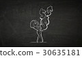 Cartoon image of business personage 30635181