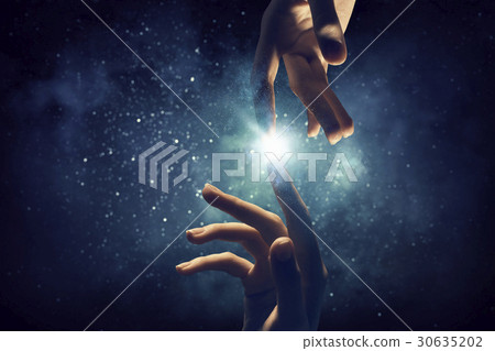 Connection and interaction concept 30635202