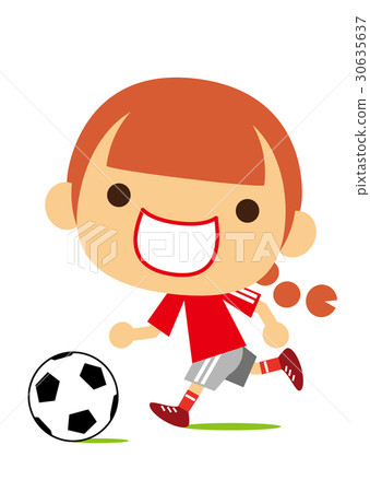 Girls enjoying football 30635637