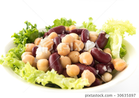 Bean Salad Beans Salad Mix Beans Healthy 30635897
