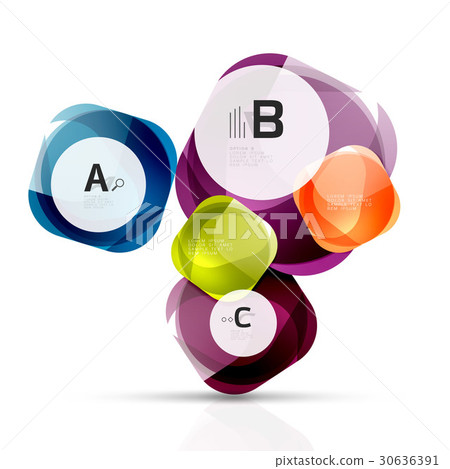 Geometric abstract background 30636391