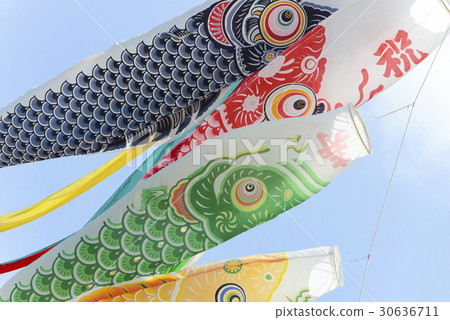 Koinobori Children's Day Blue sky Koinobori Children's Day Blue sky 30636711