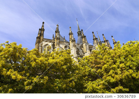 Holy temple Barbara, Kutna Hora, Czech Rep Holy temple Barbara, Kutna Hora, Czech Rep 30636789