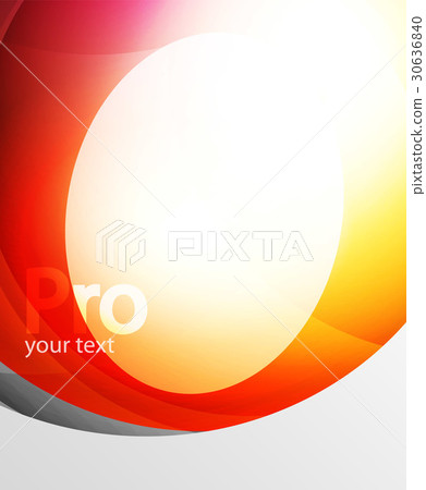 Abstract background, swirl wave line template 30636840