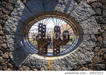 Entrance to the cactus garden in Guatiza 30637015