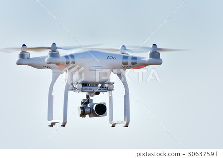 Drone in flight Drone in flight 30637591