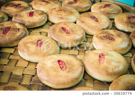 Chinese pastry or Moon cake Chinese pastry or Moon cake 30639774