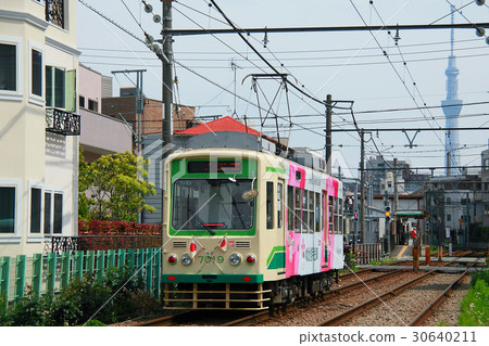 On the metropolitan area where the sky tree rises 30640211