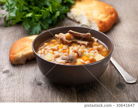 lamb soup chickpeas lamb soup chickpeas 30641647