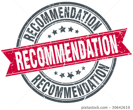 recommendation round grunge ribbon stamp recommendation round grunge ribbon stamp 30642619