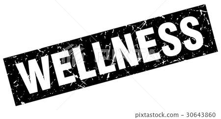 square grunge black wellness stamp square grunge black wellness stamp 30643860