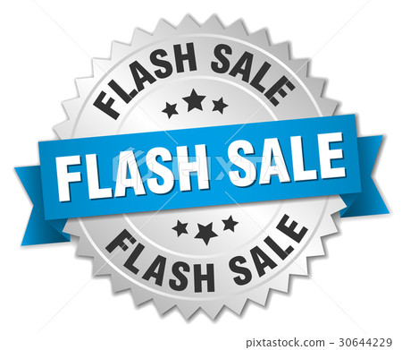 flash sale round isolated silver badge flash sale round isolated silver badge 30644229