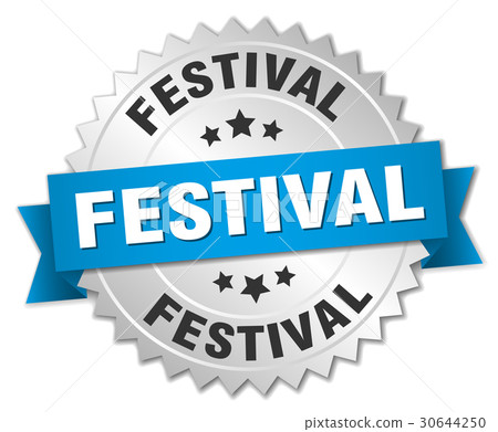 festival round isolated silver badge festival round isolated silver badge 30644250