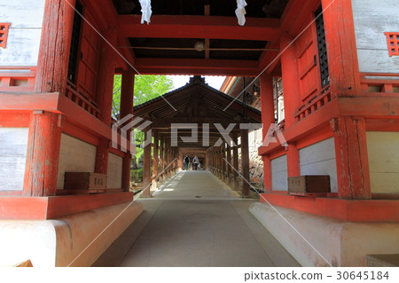 Kibitsu Shrine Corridor 30645184