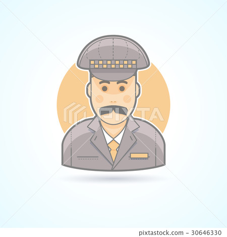Taxi driver, cabbie icon 30646330