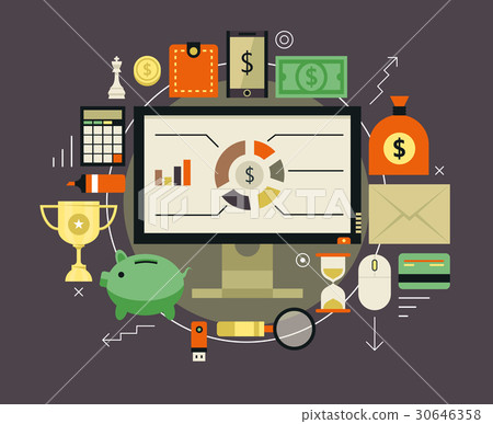 Finance and money items collection. 30646358