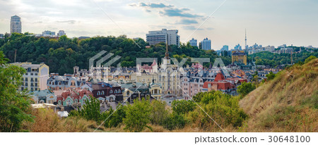 Vozdvizhenka street in Kiev, Ukraine Vozdvizhenka street in Kiev, Ukraine 30648100