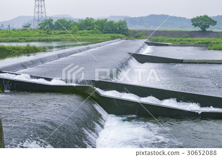 Ship transport Ogura dam of Tochigi 30652088