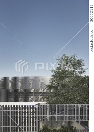 white modern industrial metal and steel structure white modern industrial metal and steel structure 30652112