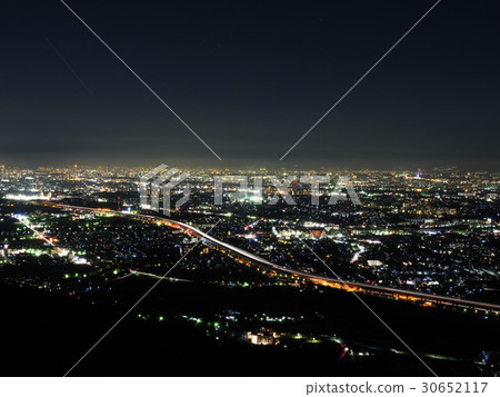Night view from Kono mountain Kannonoiwa 30652117