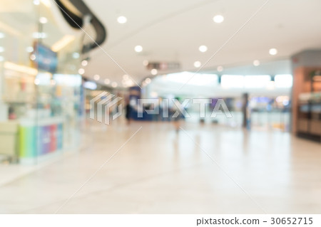 Abstract blur shopping mall and retail store 30652715